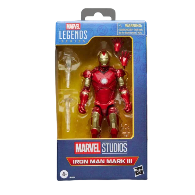 Action Figure | Iron Man Mark 3 | 6 Inch | Hasbro Legends Movie Version