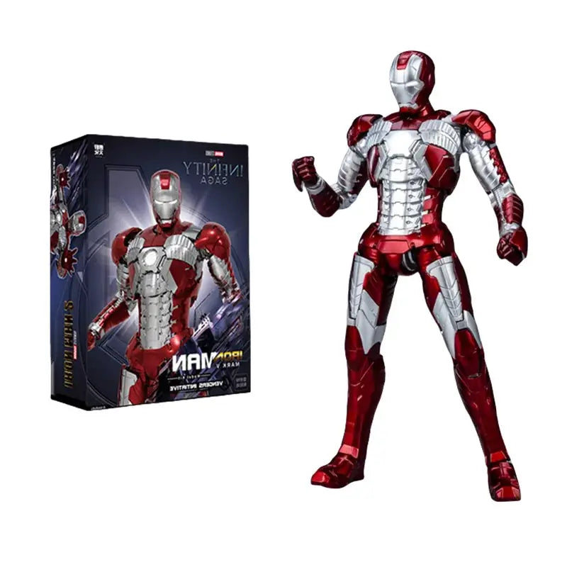 Fondjoy Iron Man Tony Stark MK1 MK2 MK3 MK4 MK5 MK6 MK7 Action Figure Toys Model Collect Garage Kit Children Birthday Gifts - ToylandEU
