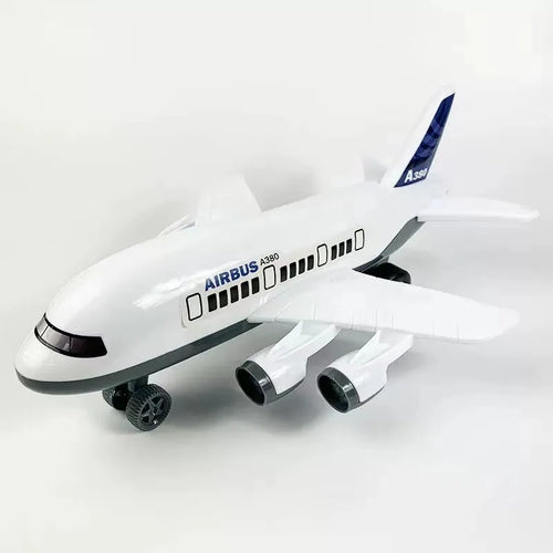 Large Size Boys A380 Airplane Model Simulation Inertia Track ToylandEU.com Toyland EU