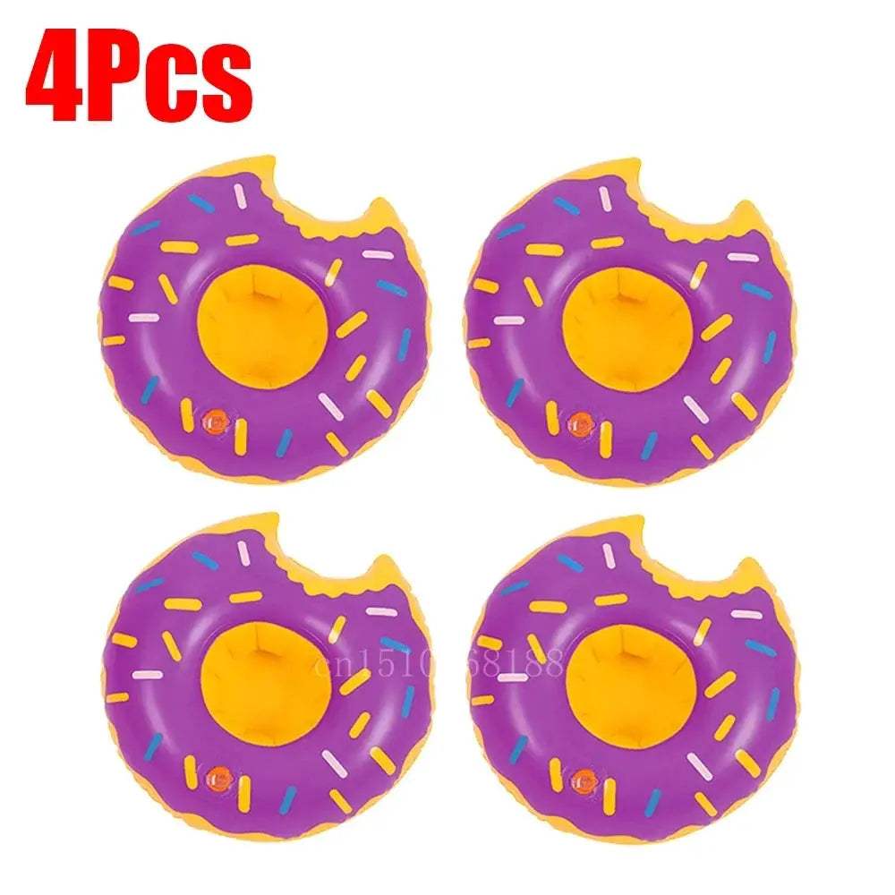 1-5Pcs Floating Cup Inflatable Flamingo Drinks Cup Holder Pool Float Bar Coasters Floatation Devices Pink Toy Drink Holder - ToylandEU