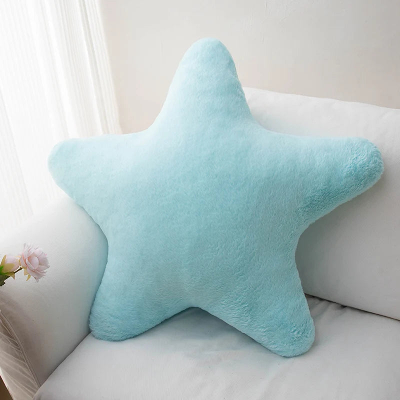 Star Shaped Pillow | Plush Material | PP Cotton Filling | Kid Room Decor