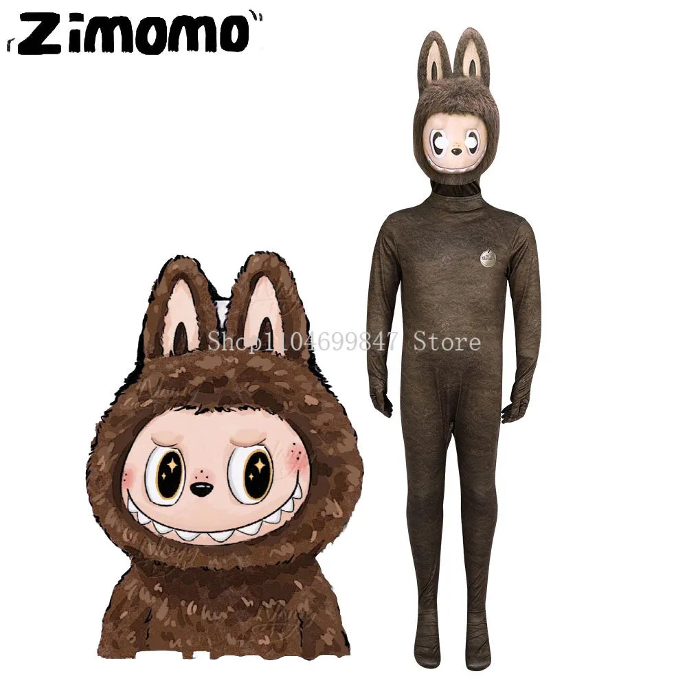 Zimomo Cosplay Suit | Soft Polyester Fabric | Hood With Gloves | Youth Unisex