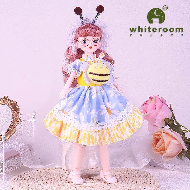 Dolls For Girls Ball Jointed Doll Toys Bjd 30cm Blue Eyes - ToylandEU