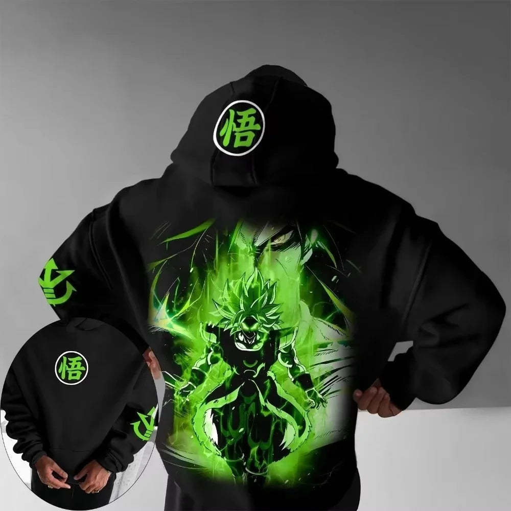 Dragon Ball Hoodie | Pure Cotton | Relaxed Casual Fit | Mens