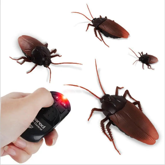 Remote-Controlled Electric Spider & Cockroach Prank Gift Toy