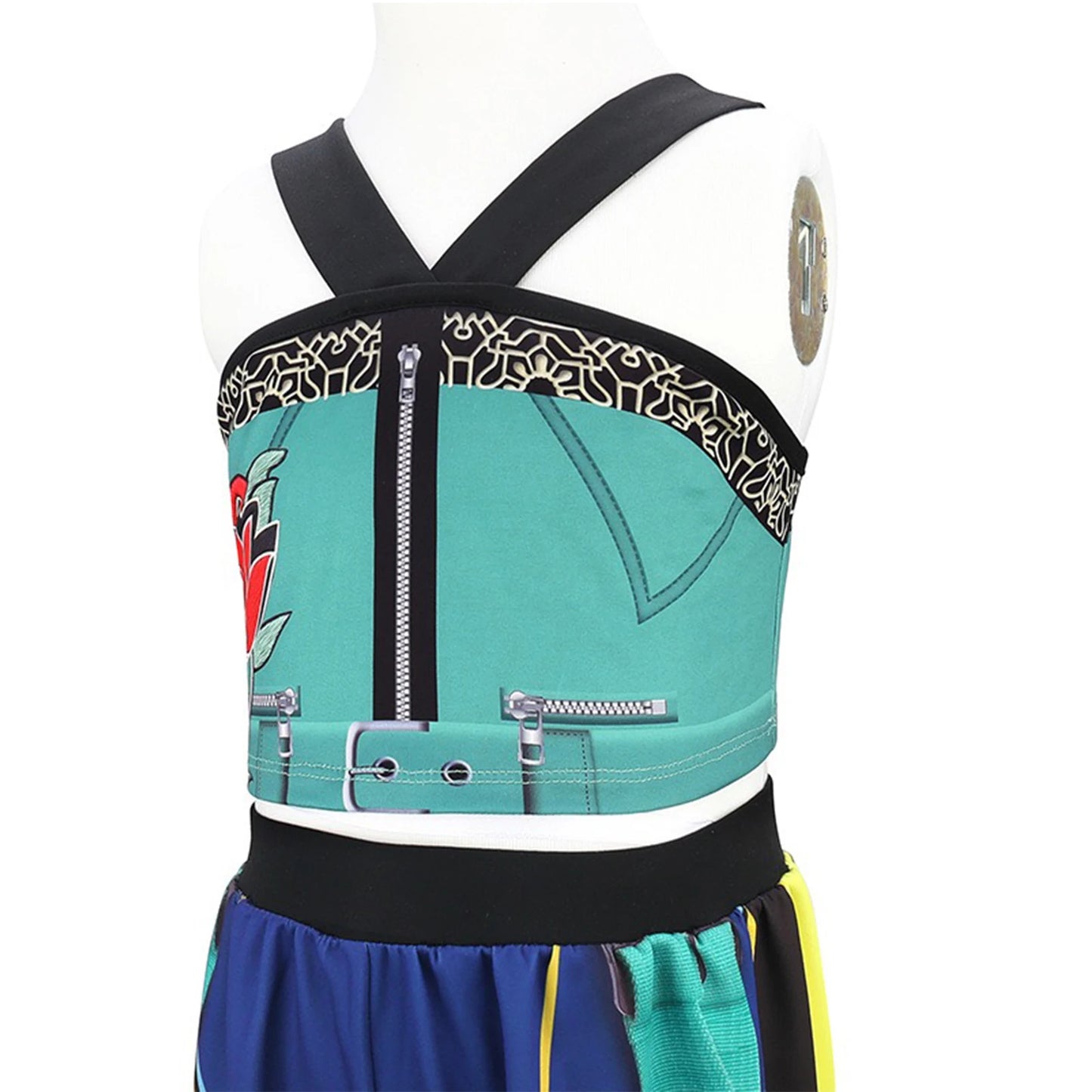 Girls Kpop Costume | Cotton Blend | Age 7 13 | Concert Stage Dress