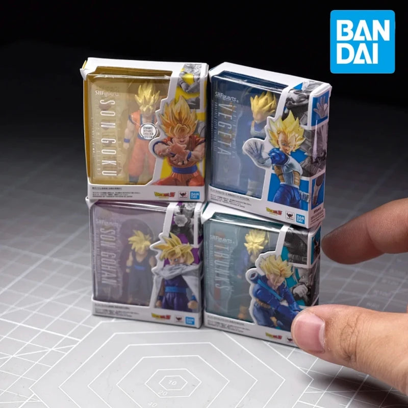 Dragon Ball Mini Figure Set | 5cm Height | Goku Vegeta Trunks | Gashapon Toy