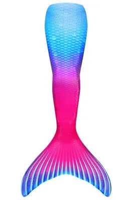 Mermaid Tail Swimsuit With Monofin for Kids and Adults Cosplay