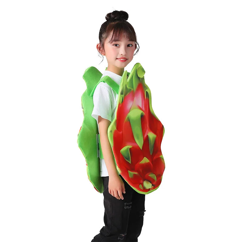 Whimsical Food-Themed Kids' Halloween Costume for Creative Playtime