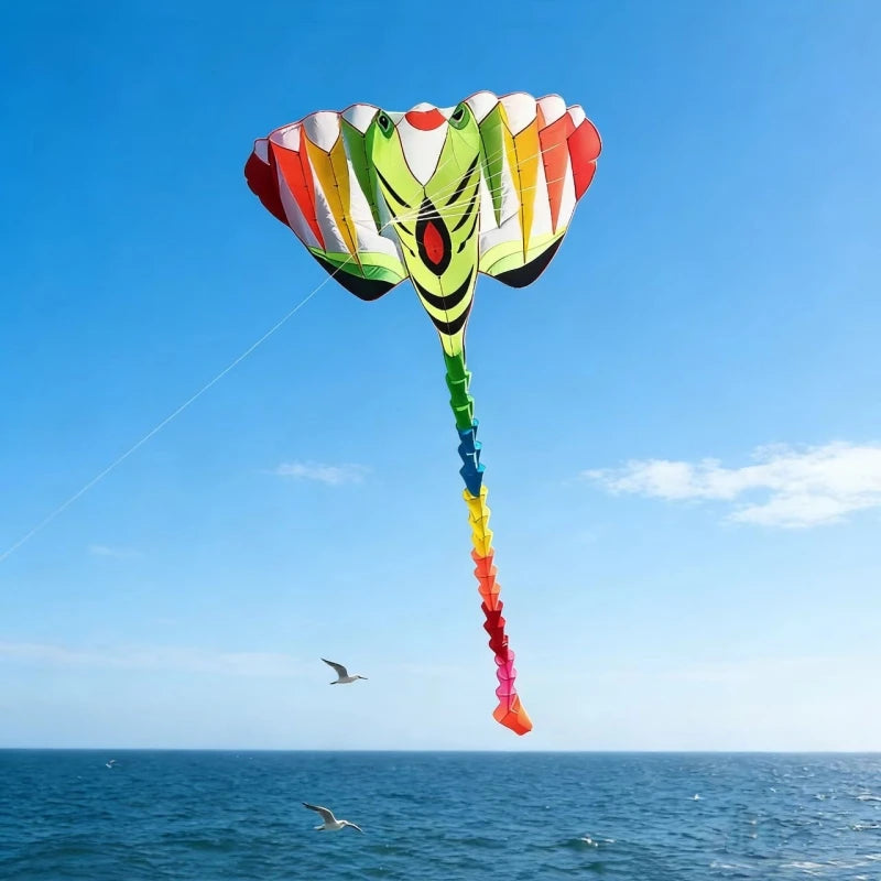 Inflatable Kite | Nylon Ripstop | Animal Pendant | Assorted Colors