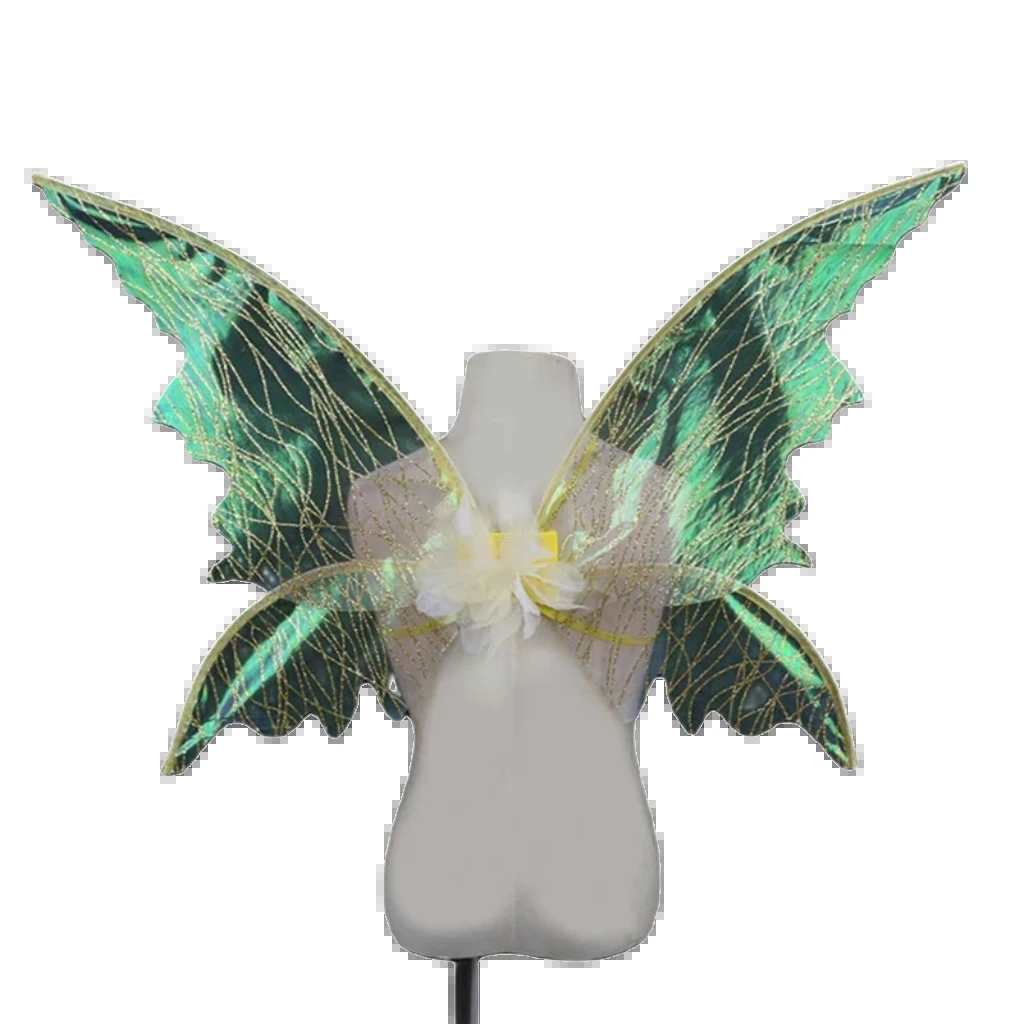 Enchanted Fairy Angel Costume with Butterfly Wings for Kids - Perfect for Christmas, Halloween, Cosplay, and Photography