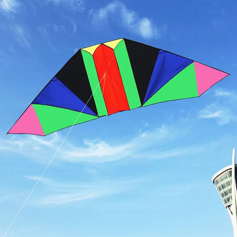 Colorful 3m Rainbow Glider Kite with Free Shipping