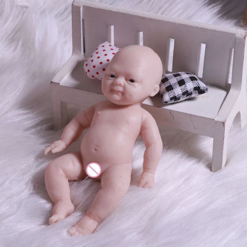 Realistic Unpainted Silicone Doll Kit for Reborn Toy with Detailed Paint - ToylandEU