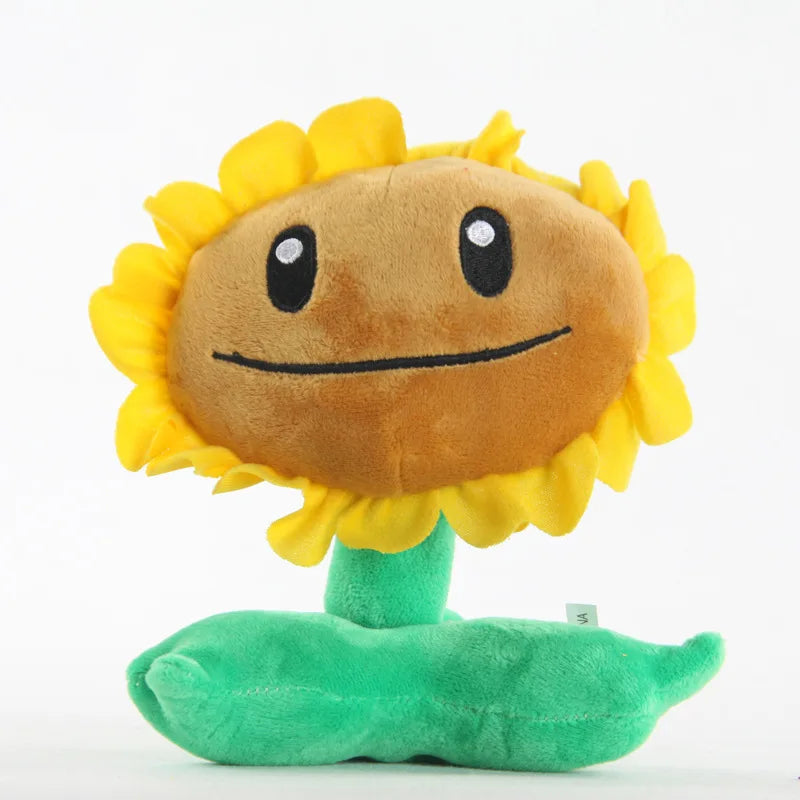 PvZ Plush Toy | Peashooter Sunflower Design | Soft Stuffing | 12 To 30cm