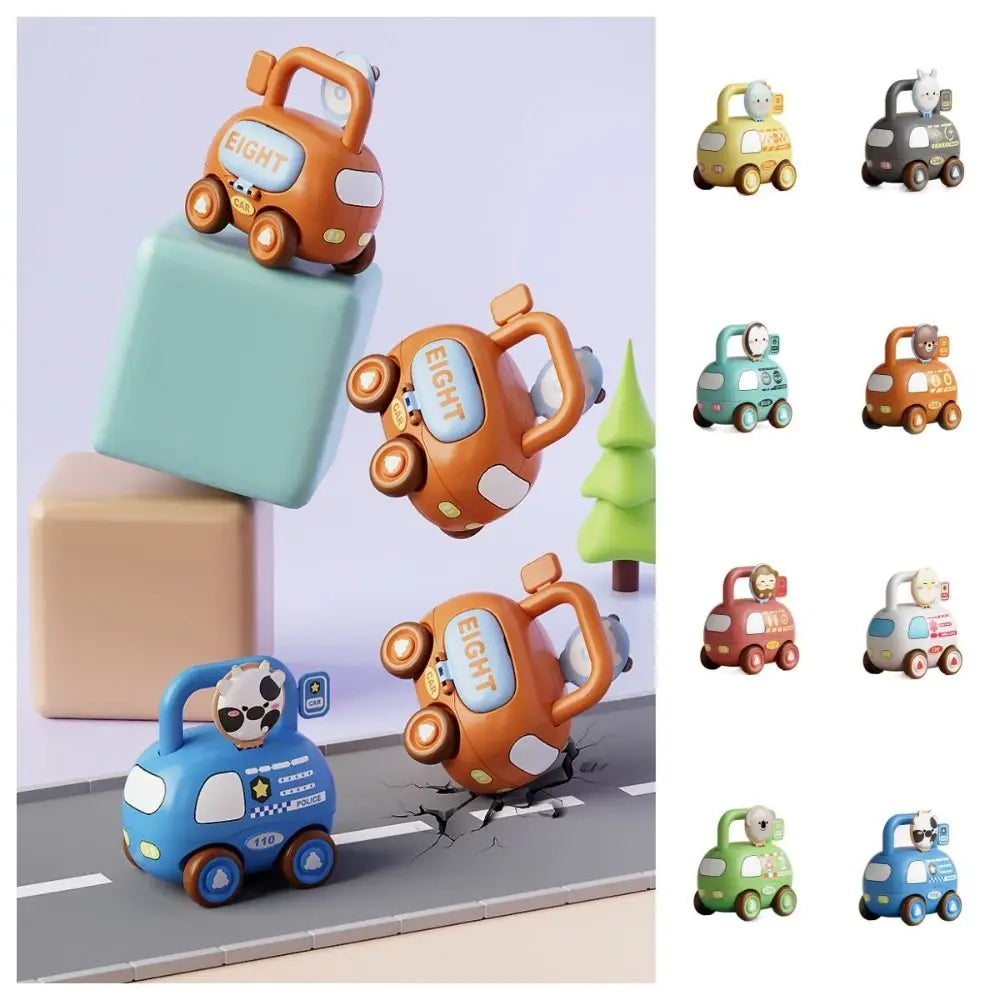 Boys Pull Back Car Toy for Toddlers with Press and Go Feature - ToylandEU