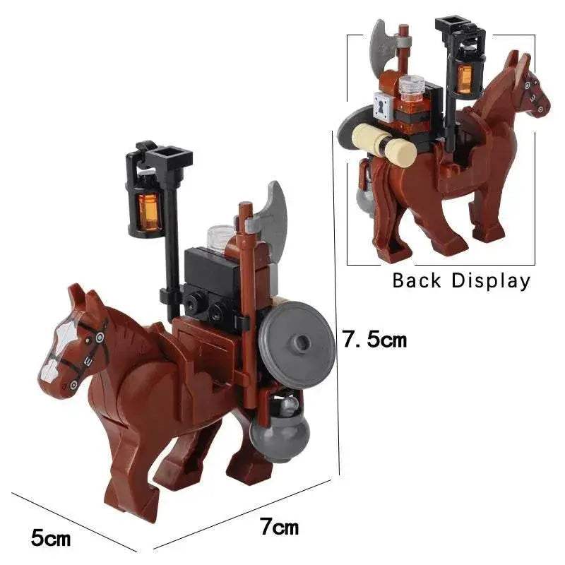 Medieval Castle Siege Weapons Building Blocks Army Knights Toys - ToylandEU