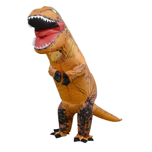 T-rex inflatable uit Tyrannosaurus Dinosaur Costume Child Kids Adult Role-playing Fancy Halloween Mascot Party Apparel - ToylandEU