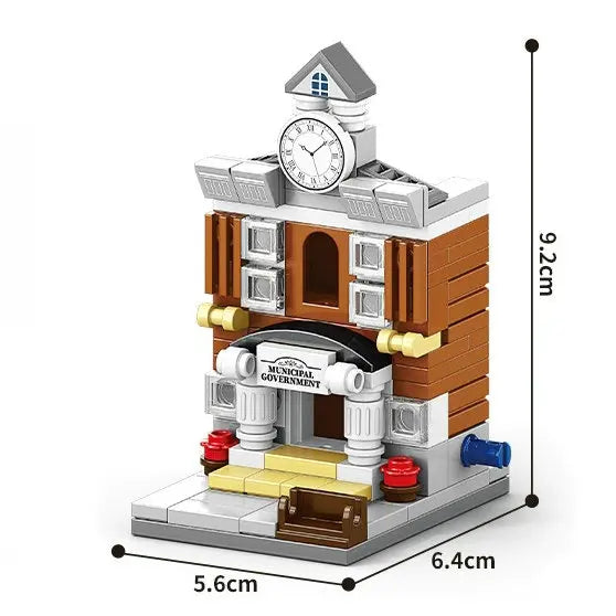 Lego Compatible Building Blocks | Mini City Street View Set | Small Blocks | 14+