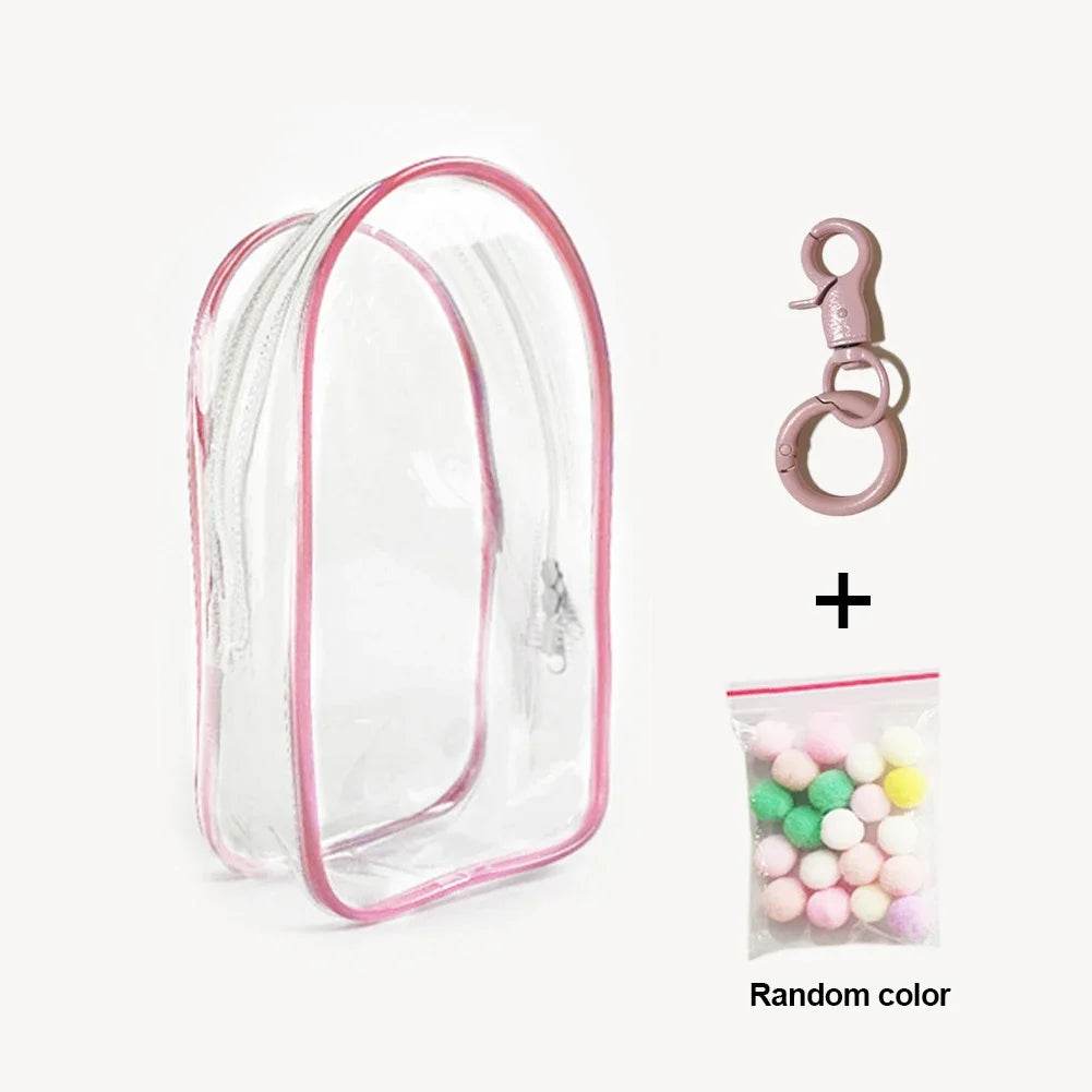 Colorful Transparent Protector Case Organizer Box for 15-17cm Labubu Dolls - ToylandEU