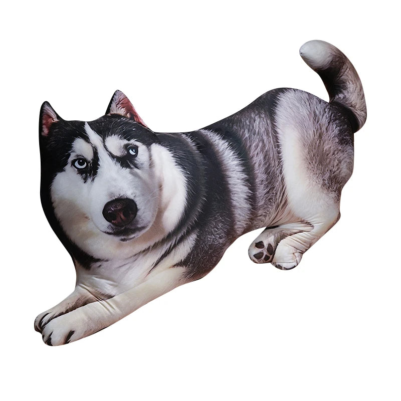 Plush Husky Dog | Thick Cotton Padding | Toylandeu™