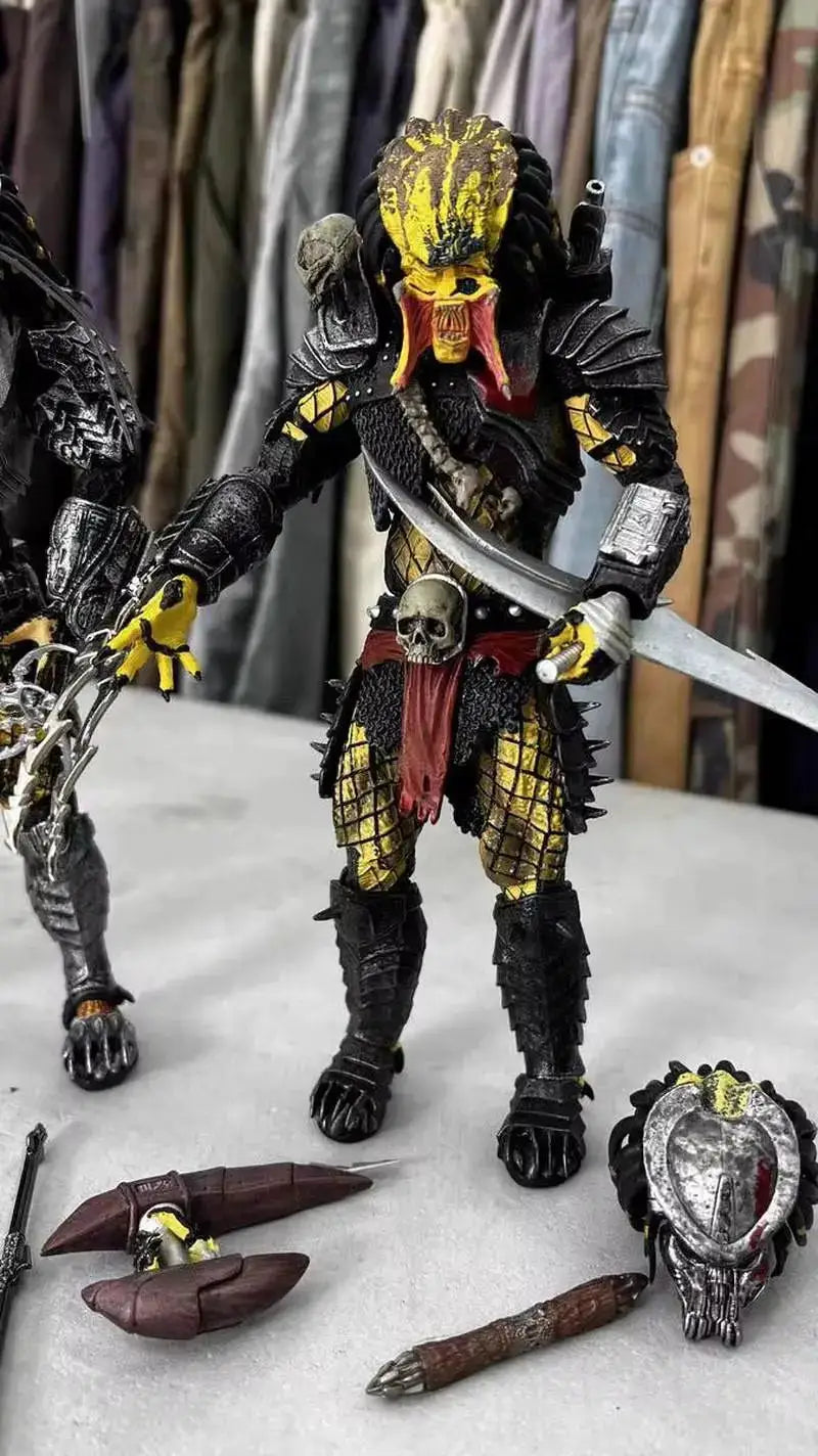 Predator Action Figure Heavy Lost Model Avp Alien Dog Elder Lone Wolf Action Figure - ToylandEU