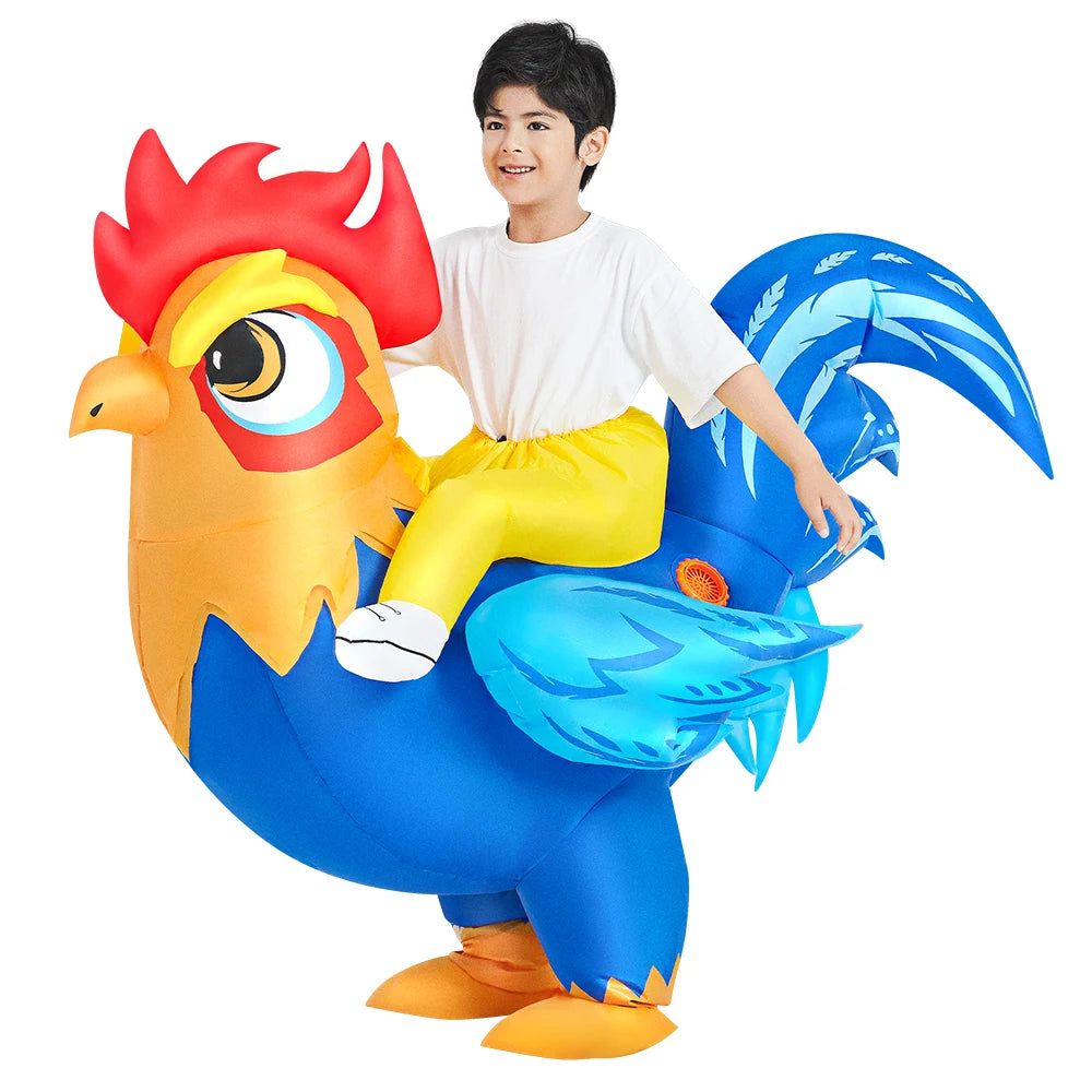 Inflatable Costume | Rooster Character | Adult Unisex | Halloween Party