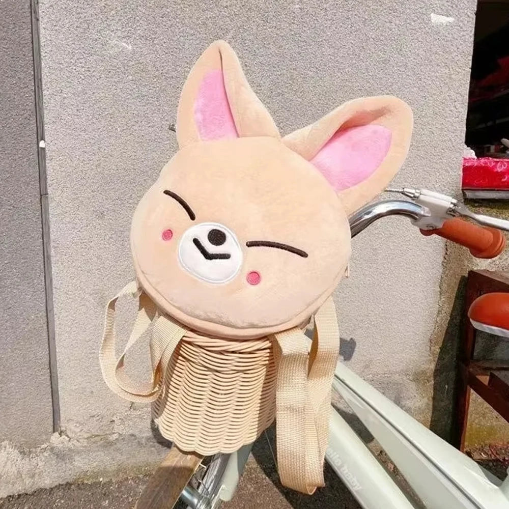 Skzoo Wolfchan Plush Toy | 23-50 cm Size | PP Cotton Filling | Large Size