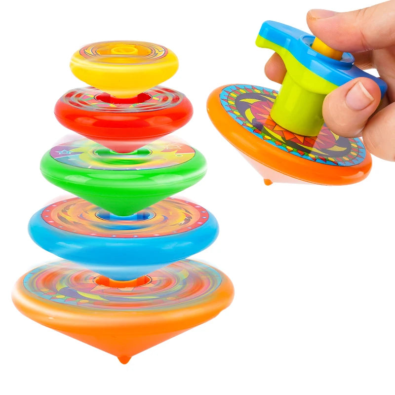 Spinning Top Toy | Five-Layer Stacking | Diameter 8 cm | Ages 3-12 Unisex