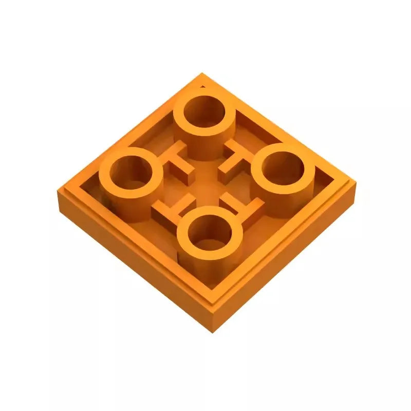 Lego Compatible Bricks | Tile Modified 2x2 Inverted | Part 11203 100 Pieces