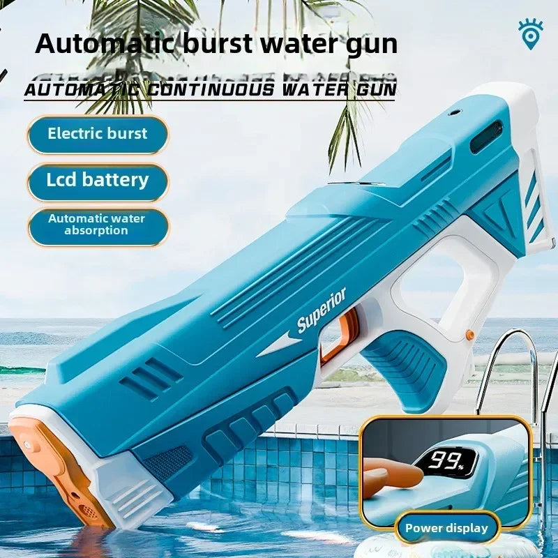 Electric Water Gun For Kids With Large Capacity Battery Powered