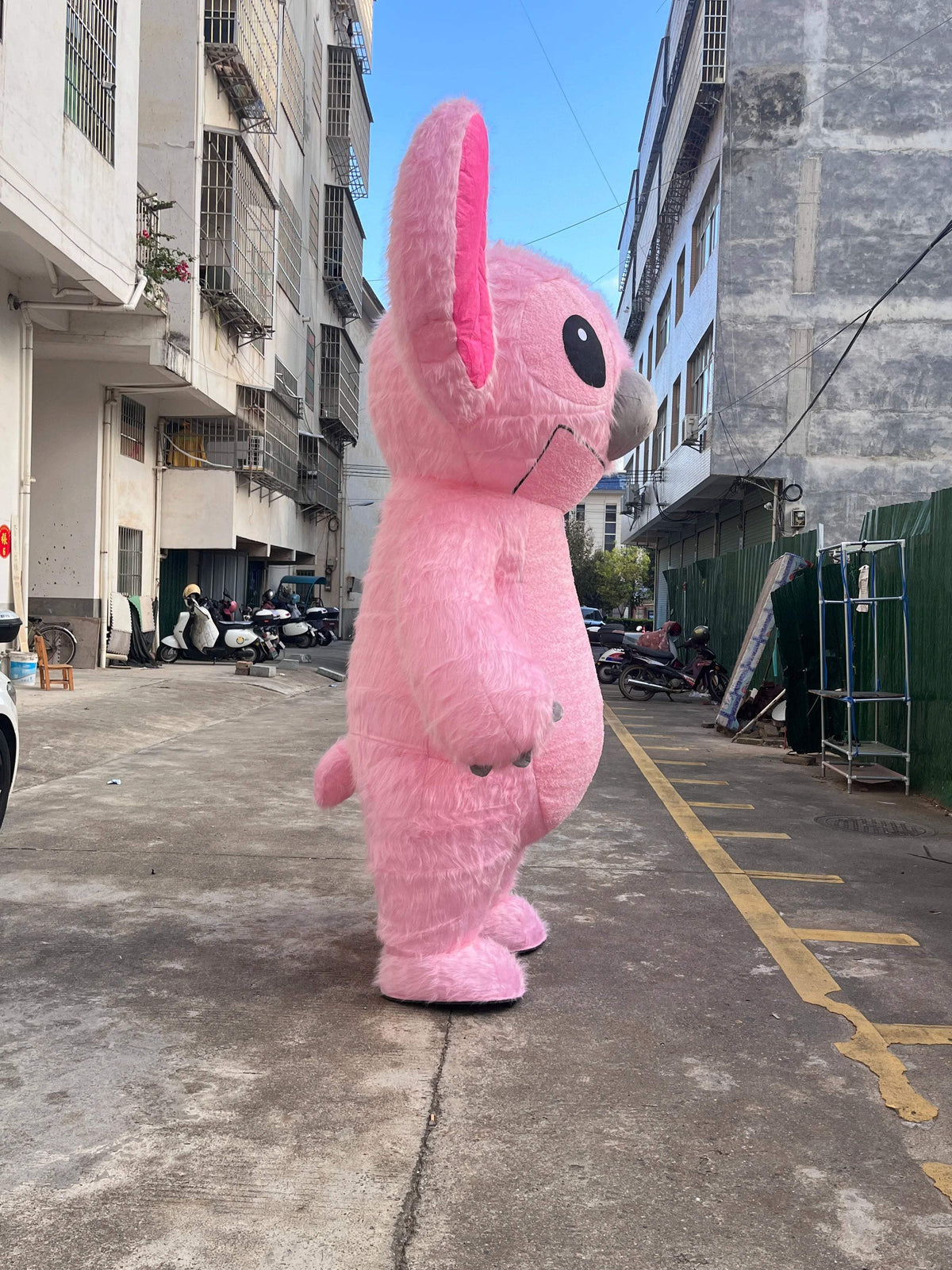 Inflatable Mascot Costume | Teddy Bear Design | Fan Powered | Adult Size