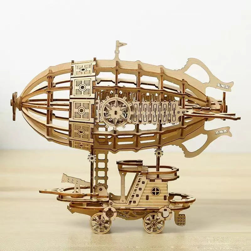 3D Wooden Puzzle | Pumpkin Carriage Model | DIY Assembly Kit | Ages 14 and Up