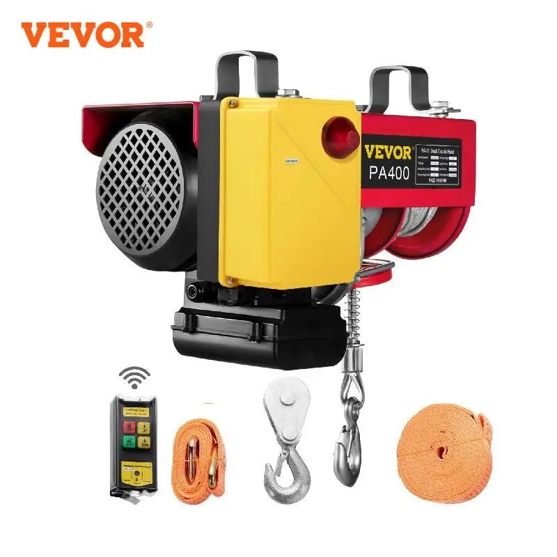 VEVOR 2200lbs Electric Hoist Crane with Remote - 39ft Lift Height