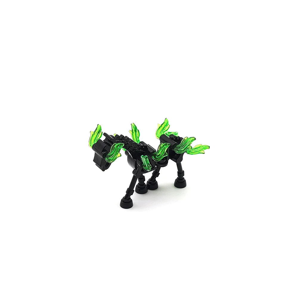 Building Block Mini Figures | Lego Compatible Pieces | Skeletal Holiday Set