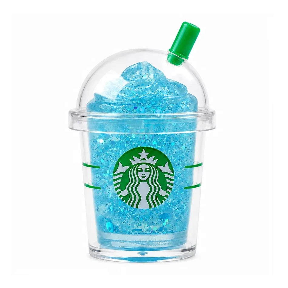 Squishy Fidget Toy | Iced Coffee Cup | Colorful Stress Relief | Mini
