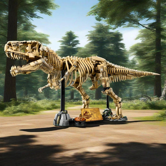 Dinosaur Building Blocks | T-Rex Display Model | Plastic Construction Toy | 76968
