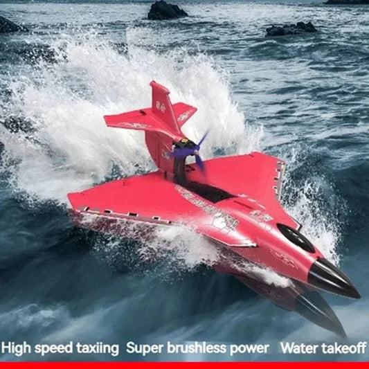 RC Lightweight and Crash-Resistant Raptor H650 All-Terrain Remote-Controlled Aircraft for Water, Land, and Air Fun