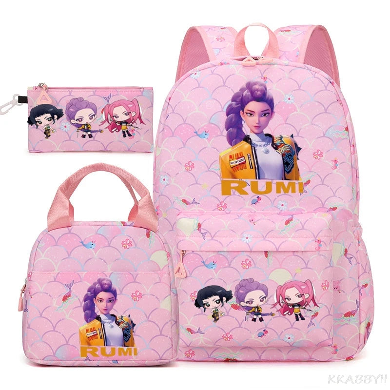 Backpack | 20-35 L Capacity | Lightweight Polyester Exterior | 3pc Set