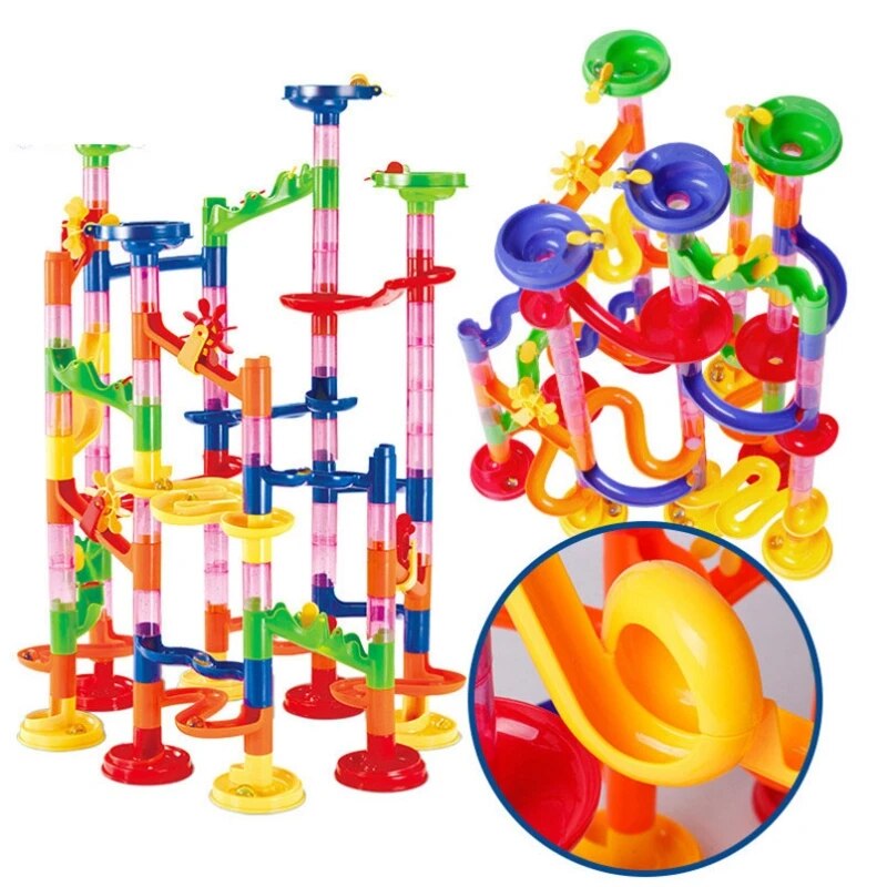 Marble Run Building Blocks Set for Creative Children ToylandEU.com Toyland EU