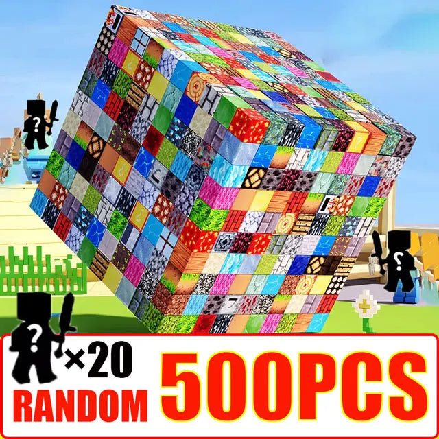 Magnetic Building Blocks Set | 10-500 Pieces | STEM Montessori Toy | World Model