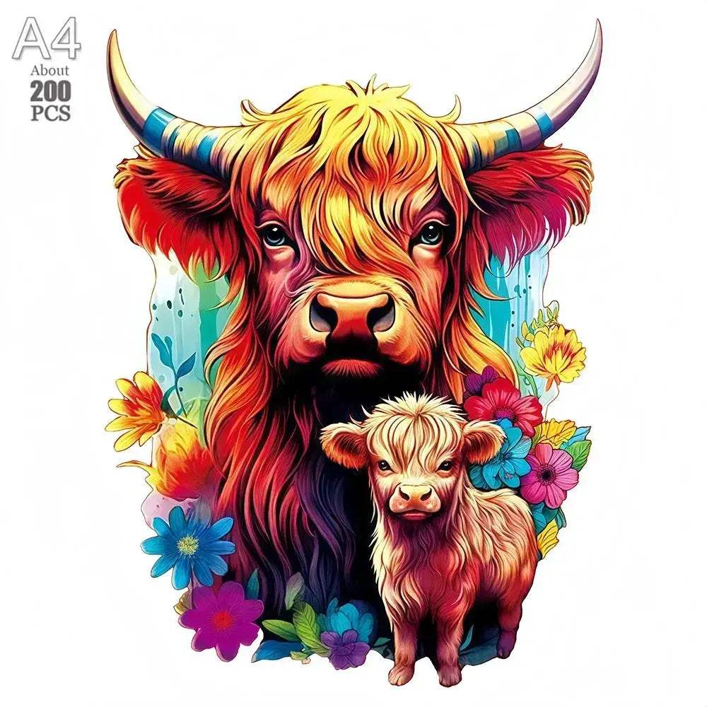 Animal Wooden Jigsaw Puzzles For Adults And Kids To Enjoy - ToylandEU