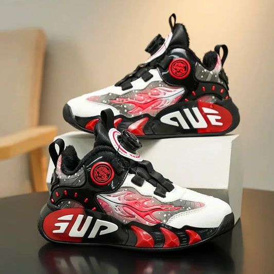 Winter Warm Kids Sneakers Waterproof Anti Slip Shoes - ToylandEU