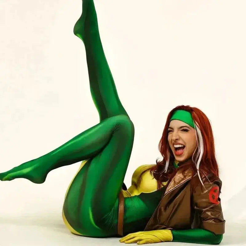 Rogue Cosplay Anna Marie Cosplay 3D Printing Adult Kids Zentai suit Halloween Party Women Girls costume - ToylandEU