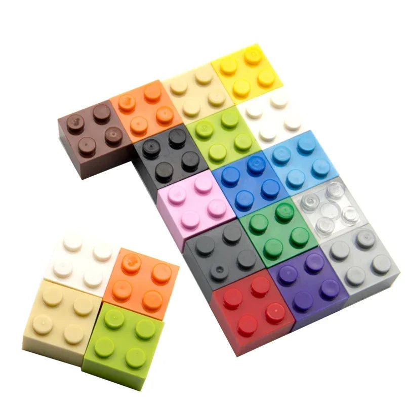 Educational 60-Piece DIY Building Block Set with Thick Figures and 2x2 Dots - ToylandEU