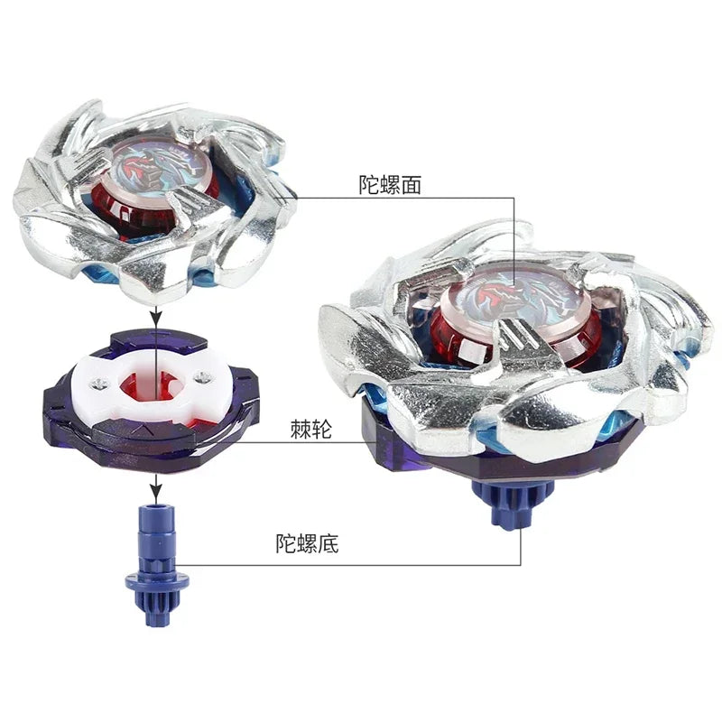 Takara Tomy Beyblade | Limited Metallic Finish | BX Figure Set | Boys Girls Toy