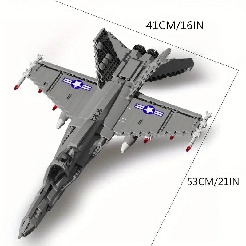 Aircraft Series F22 Fighter Building Blocks Model Toys - ToylandEU