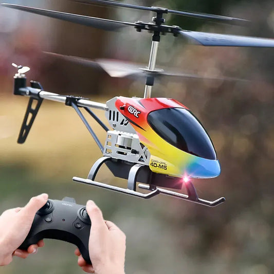 M5 Altitude Hold Remote Control Helicopter with LED Light and Gyro - ToylandEU