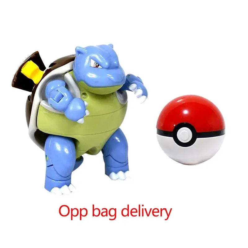 Pokeball Transforming Action Figure Set Pokemon Gift - ToylandEU