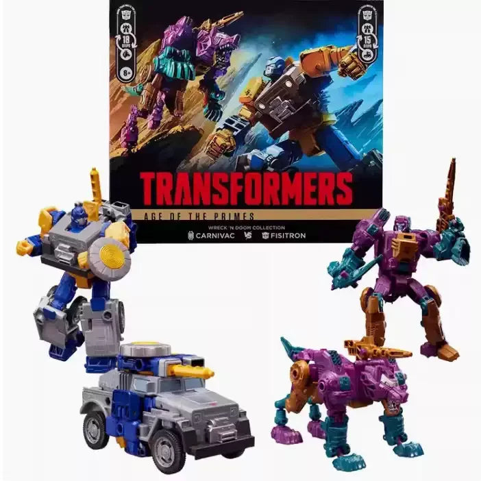 Transformers Action Figure | Age Of Primes | Swindle Robot | 6 Inch Scale