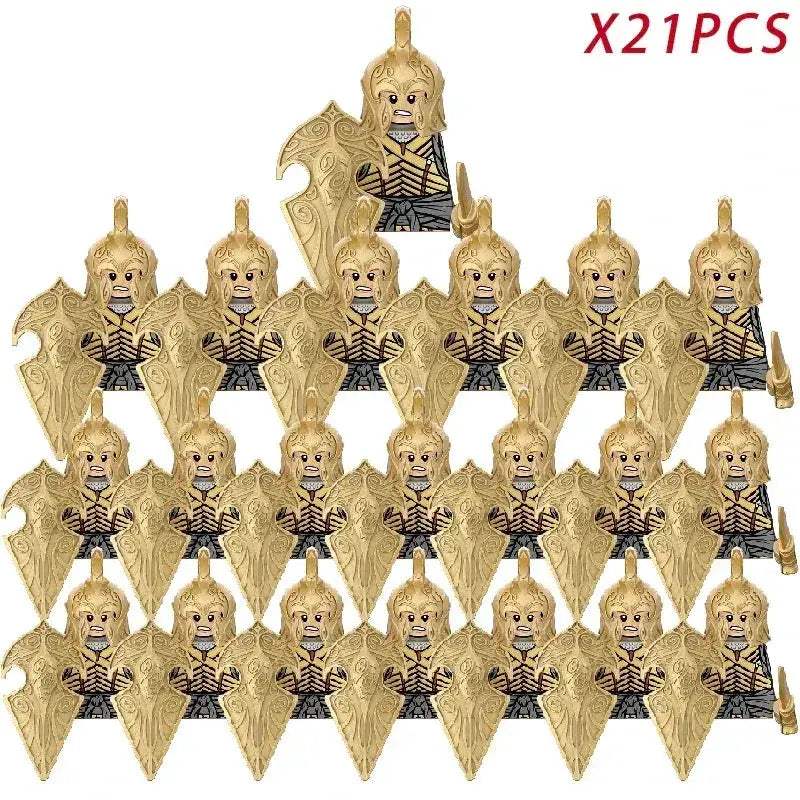 Lego Compatible Fantasy Army Building Blocks Figures Set - ToylandEU
